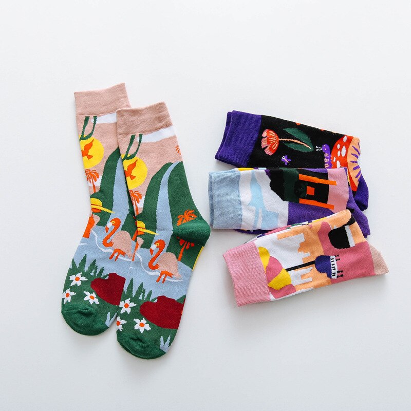 Soxy™ Colourful Graphic Print Socks