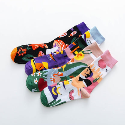 Soxy™ Colourful Graphic Print Socks