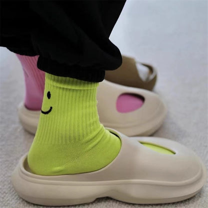 Soxy™ Happy Sad Face Crew Socks