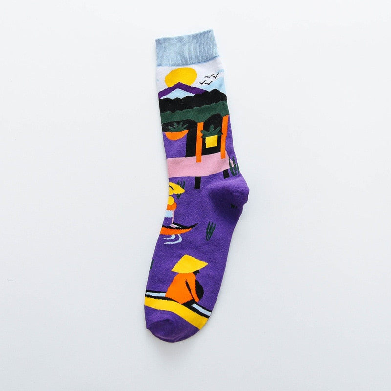 Soxy™ Colourful Graphic Print Socks