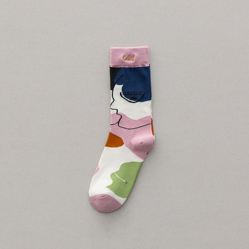 Soxy™ Abstract Graphic Artsy Print Socks