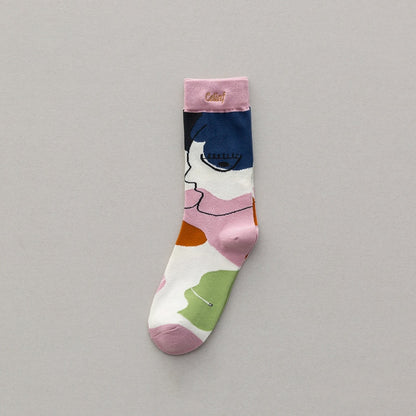 Soxy™ Abstract Graphic Artsy Print Socks