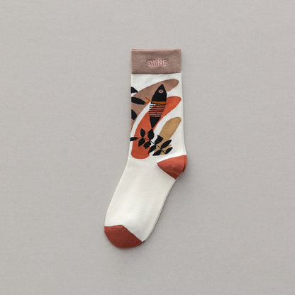 Soxy™ Abstract Graphic Artsy Print Socks