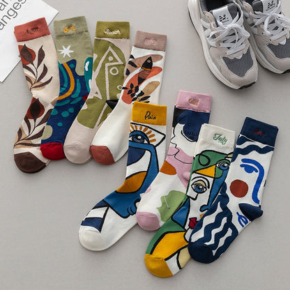 Soxy™ Abstract Graphic Artsy Print Socks